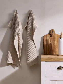 TISTELPaño de cocina TISTEL 50x70 beis 2 unidades
