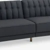TIVEDENSofá cama TIVEDEN tela gris oscuro