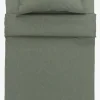 TONEBASICJuego de sábanas TONE 160x240 verde