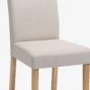 TUREBYSilla de comedor TUREBY tela beis