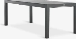 TYDAL + HEMSEDALMesa TYDAL L208/272 + 4 sillas HEMSEDAL negro