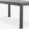 TYDALMesa de jardín TYDAL A95xL208/272 negro