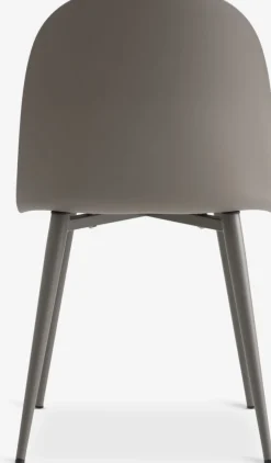 ULDALSilla de comedor ULDAL polipiel marrón