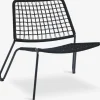ULLAREDSillón de exterior ULLARED negro
