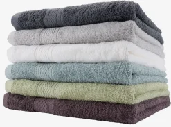 UPPSALABASICToalla de mano UPPSALA 50x90 gris claro