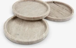VALDEMARBandeja decorativa VALDEMAR Ø25cm mármol