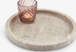 VALDEMARBandeja decorativa VALDEMAR Ø25cm mármol