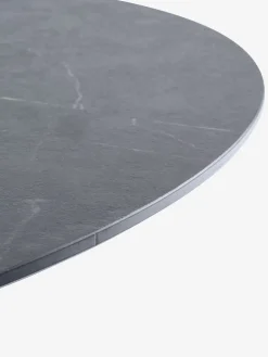 VAMDRUP + GILJAMesa VAMDRUP Ø120 + 4 sillas GILJA gris