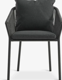 VAMDRUP + GILJAMesa VAMDRUP Ø120 + 4 sillas GILJA gris