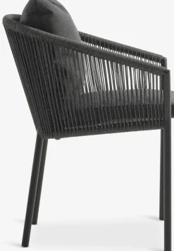 VAMDRUP + GILJAMesa VAMDRUP Ø70 + 2 sillas GILJA gris