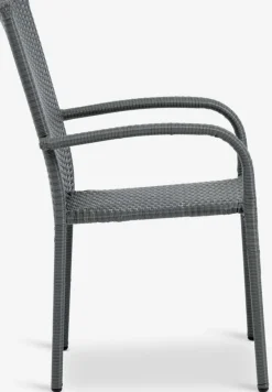 VAMDRUP + GUDHJEMMesa VAMDRUP Ø70 + 2 sillas GUDHJEM gris