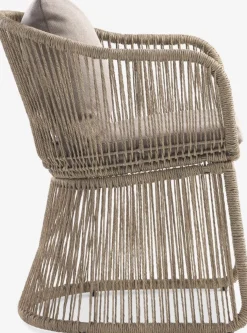 VAMDRUP + STORDALENMesa VAMDRUP Ø120 beis + 4 sillas STORDALEN natural