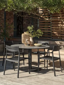 VAMDRUPMesa de jardín VAMDRUP Ø120 gris