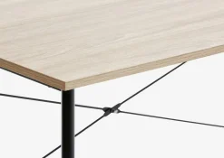 VANDBORGEscritorio VANDBORG 60x120 roble claro/negro