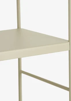 VANDRUPEstante de pared VANDRUP 6 estantes regulables beis