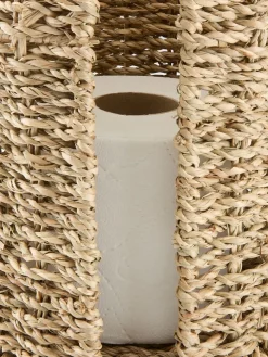 VANSBROPortarrollos de baño VANSBRO Ø16xA47cm hierba marina