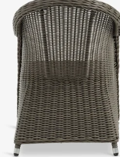 VATTRUP + GAMMELBYMesa VATTRUP L172/276 negro + 4 sillas GAMMELBY gris