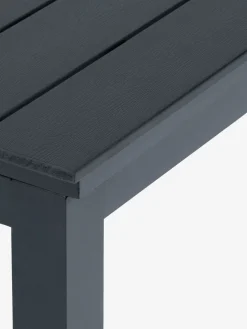 VATTRUP + MYSENMesa VATTRUP L206/321 negro + 4 sillas MYSEN gris