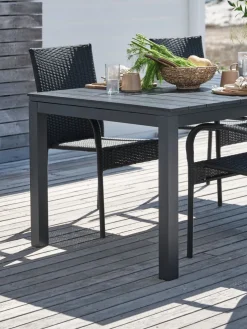 VATTRUPMesa de jardín VATTRUP A95xL206/321 negro