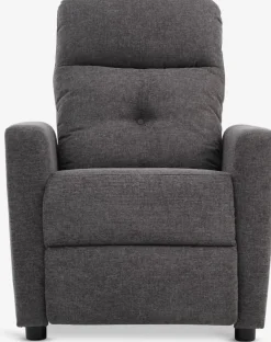 VEJLBYSillón reclinable VEJLBY tela gris oscuro