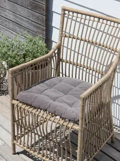 VEJRHOLMCojín de jardín para silla VEJRHOLM gris