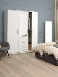 VELLERUPArmario VELLERUP 151x200 combi blanco
