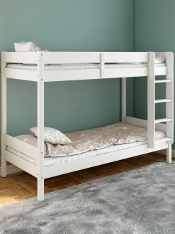VESTERVIGLitera VESTERVIG 2x90x200 con escalera blanco
