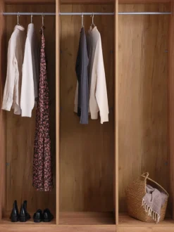 VIBYArmario VIBY 150x200 3 puertas color roble salvaje natural