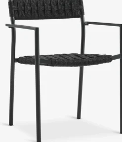 VIERLI + TRILLEVALLENMesa VIERLI L149 + 4 sillas TRILLEVALLEN negro