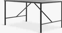 VIERLIMesa de jardín VIERLI A90xL149 negro