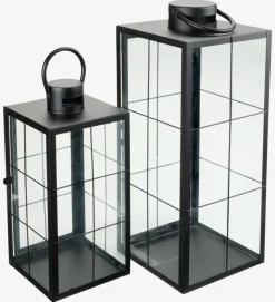 VILLADSFarol VILLADS A16xL16xA36cm negro