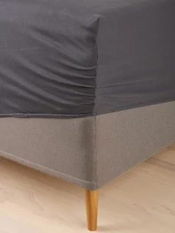 VILMAGOLDSábana bajera ajustable jersey VILMA 90x200x35 antracita