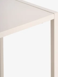 VIRUMMesa consola VIRUM 26x80 con estante beis