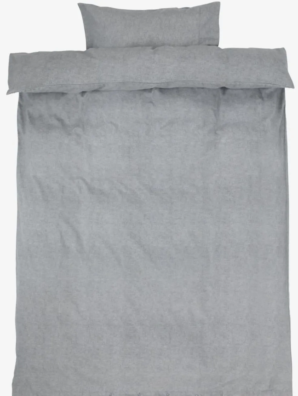 VITAGOLDJuego funda nórdica franela VITA 155x220 gris