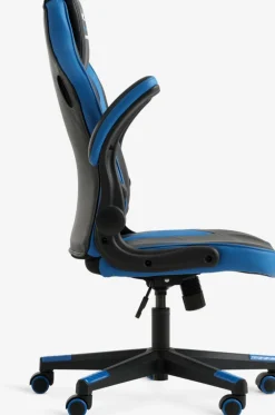 VOJENSSilla gaming VOJENS negro/polipiel azul/malla