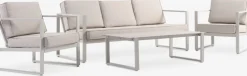 VONGEConjunto muebles jardín VONGE 5 plazas beis