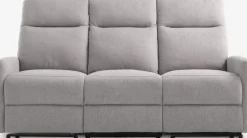 VONSILDSofá VONSILD 3 plazas reclinable eléctrico gris claro