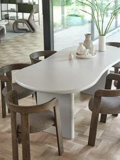 VORDINGBORGMesa de comedor VORDINGBORG 98x198 beis