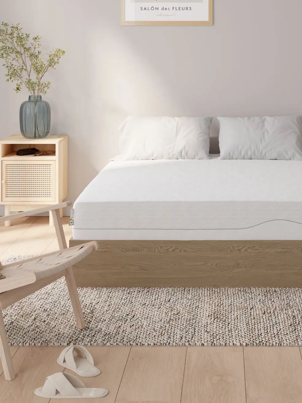 WELLPUR KVITAGOLDColchón de espuma 135x190cm WELLPUR KVITA Firme